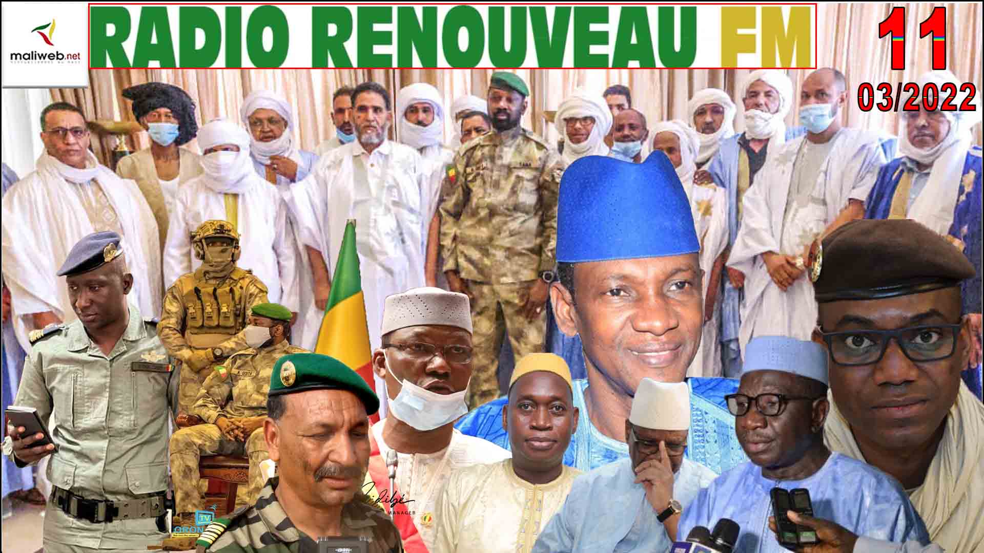 La Revue de Presse de la RADIO RENOUVEAU FM du 11 MARS 2022