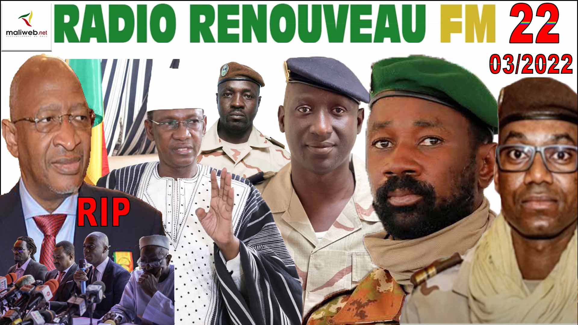 La Revue de Presse de la RADIO RENOUVEAU FM du 22 MARS 2022