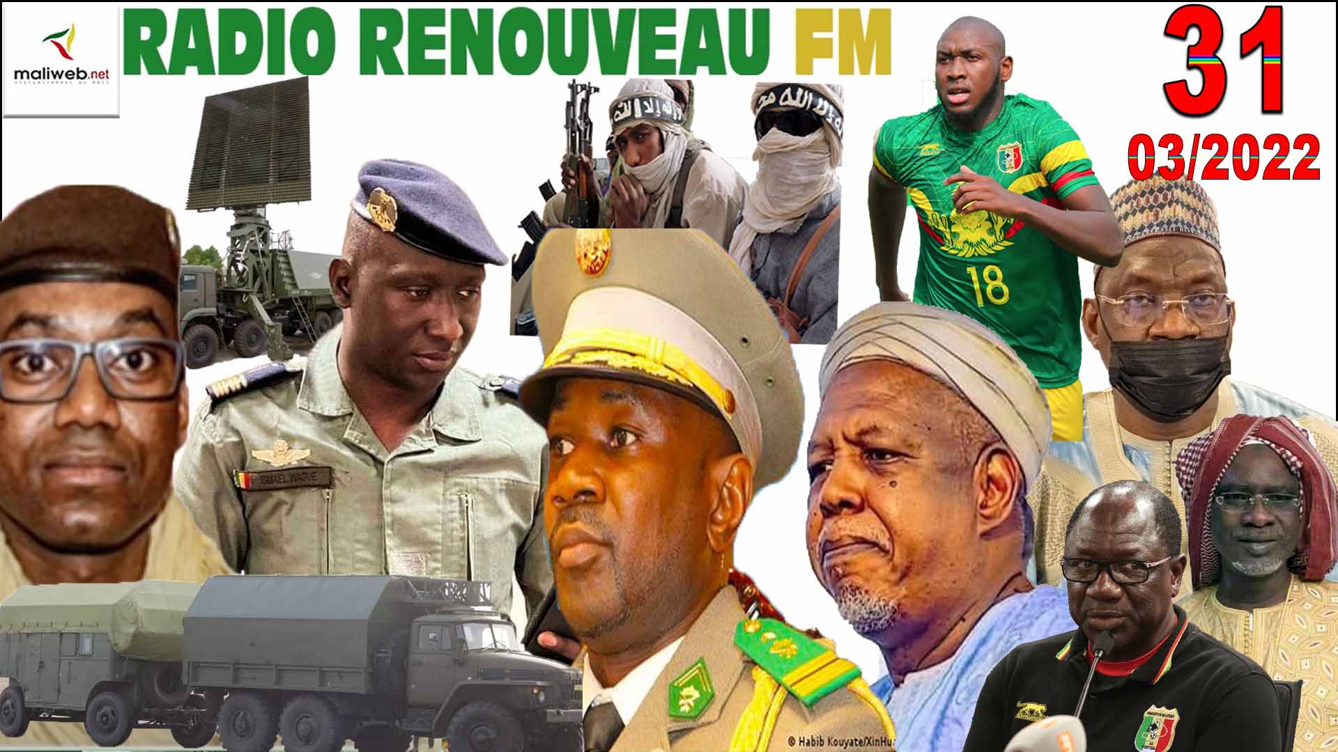 La Revue de Presse de la RADIO RENOUVEAU FM du 31 MARS 2022