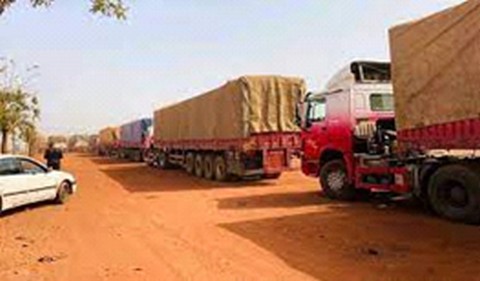 Exportation du coton de la CMDT :   Un coup d’essai de 53 camions via la Mauritanie