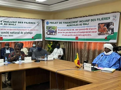 Projet de financement inclusif des filières agricoles du Mali : Le comité de pilotage national passe en revue les acquis