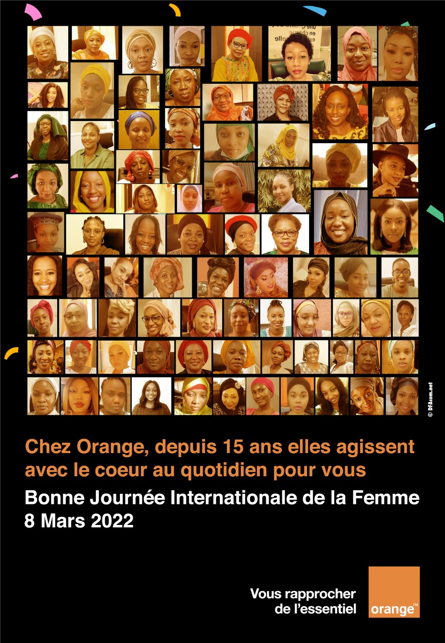 08 Mars 2022: Bonne Journée Internationale de la Femme