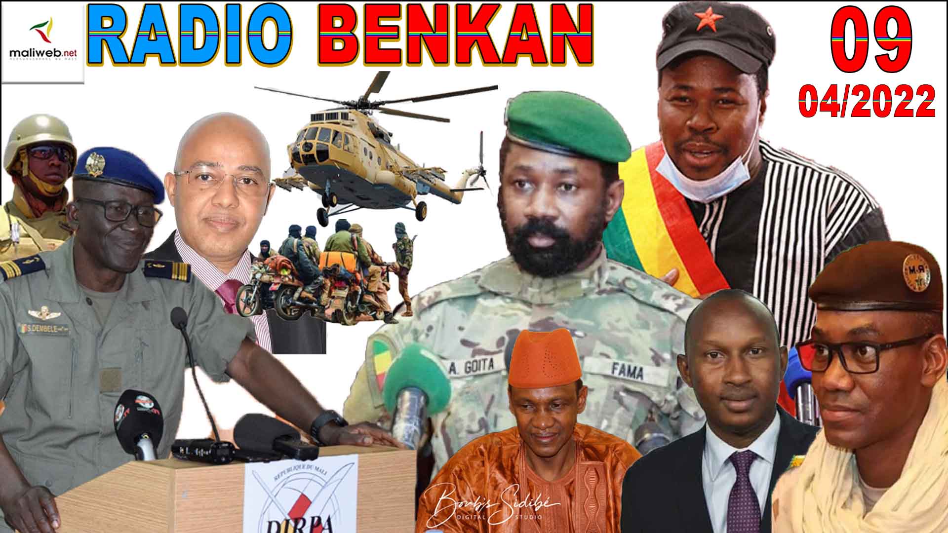 La Revue de Presse de la RADIO BENKAN du 09 AVRIL 2022