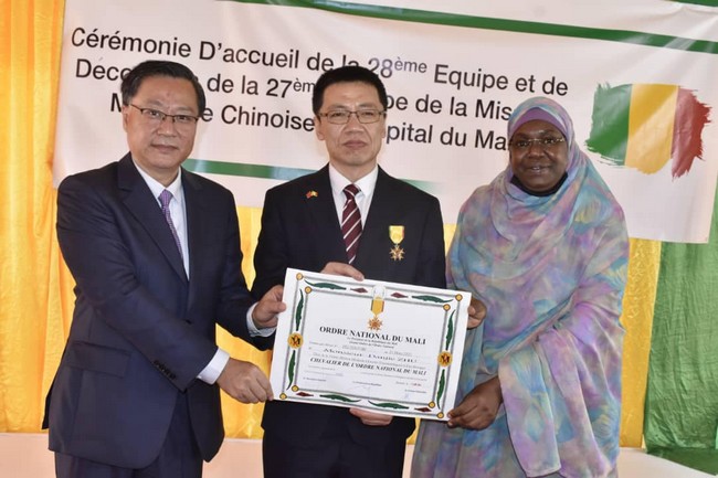 Coopération médicale entre le Mali et la Chine : Au revoir la 27e mission médicale chinoise, bienvenue à la 28e mission !