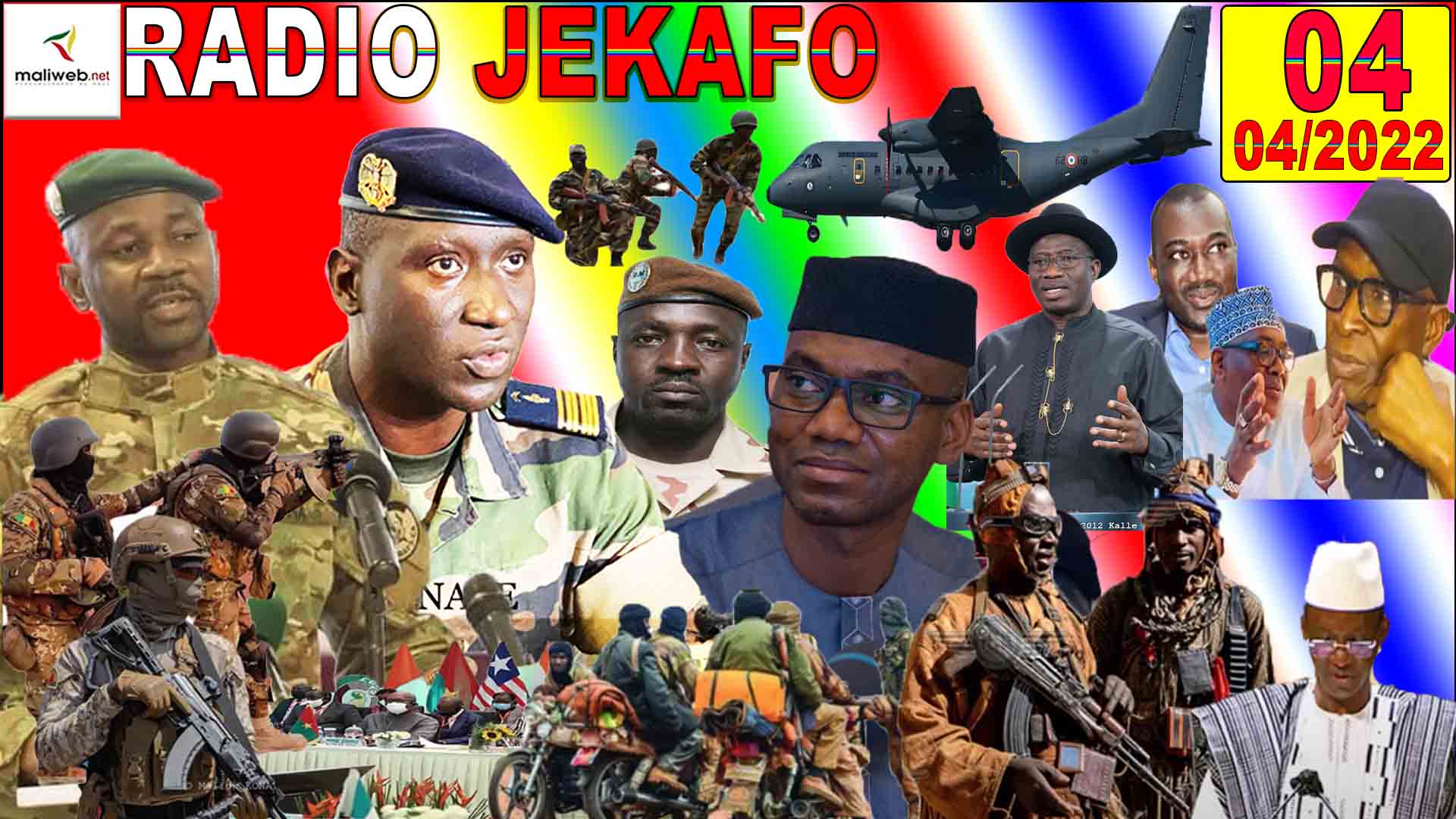 La Revue de Presse de la RADIO JEKAFO du 04 AVRIL 2022