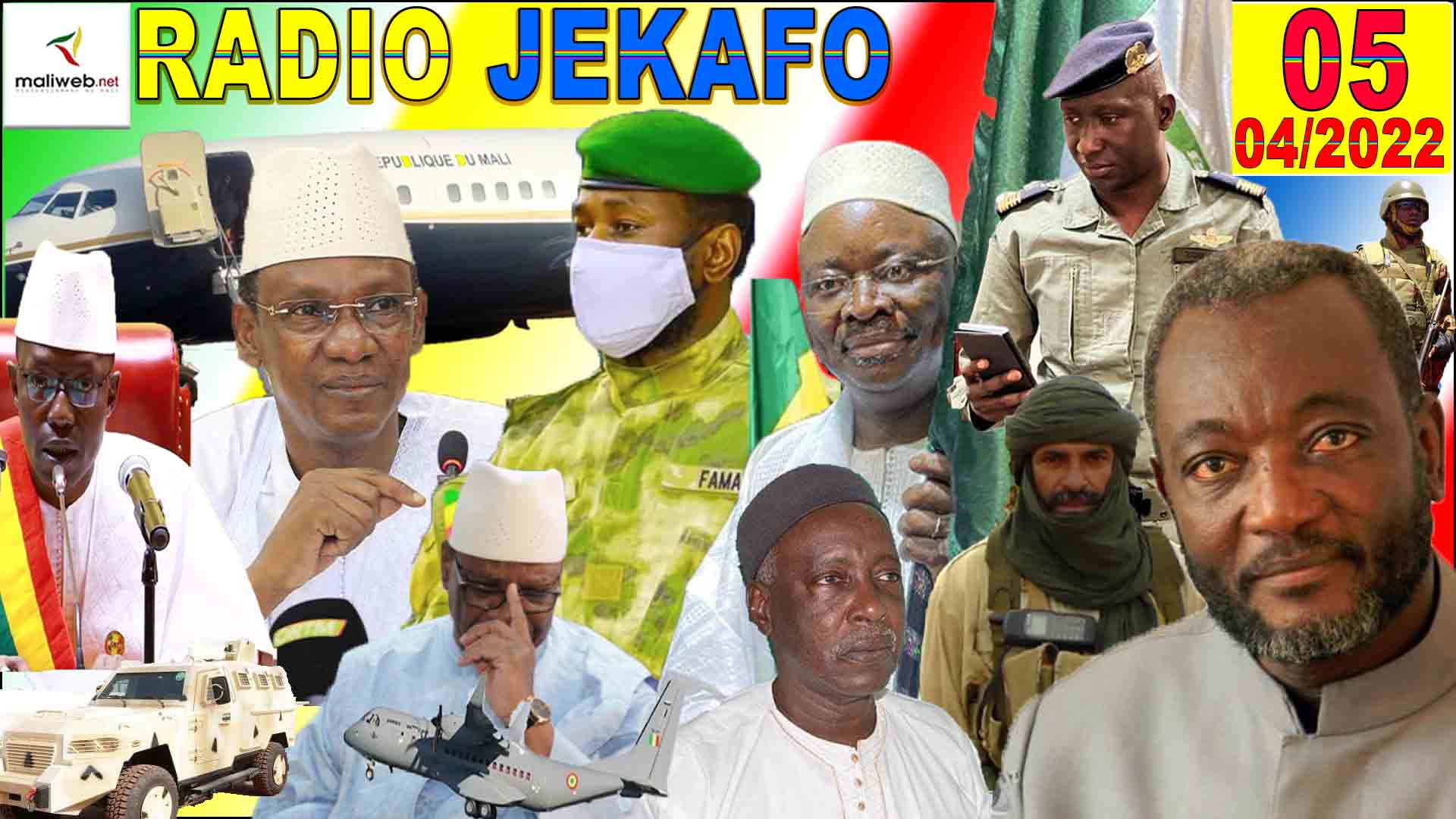 La Revue de Presse de la RADIO JEKAFO du 05 AVRIL 2022