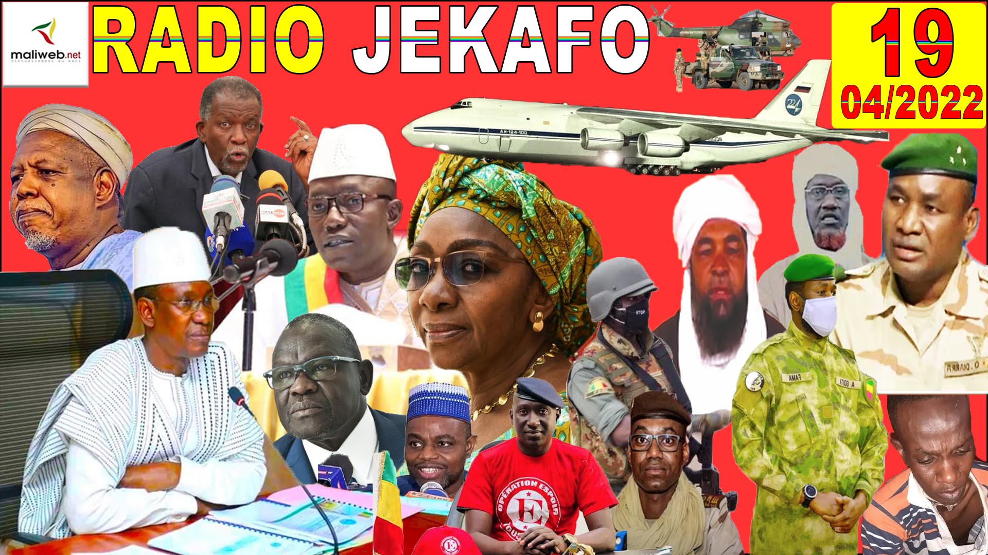La Revue de Presse de la RADIO JEKAFO du 19 AVRIL 2022