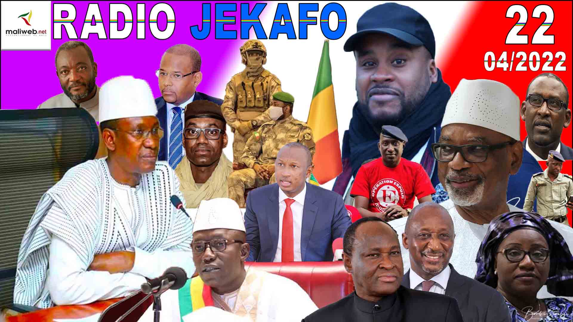 La Revue de Presse de la RADIO JEKAFO du 22 AVRIL 2022
