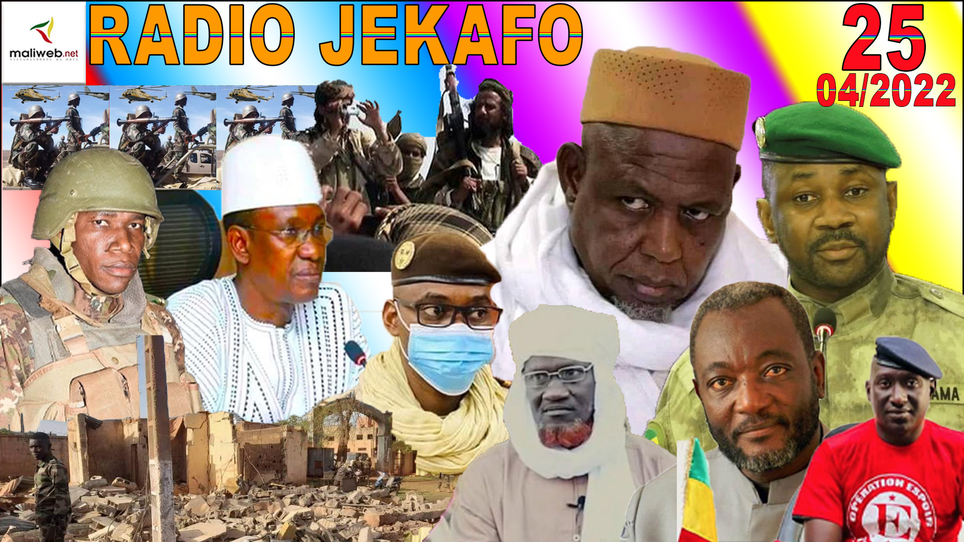 La Revue de Presse de la RADIO JEKAFO du 25 AVRIL 2022