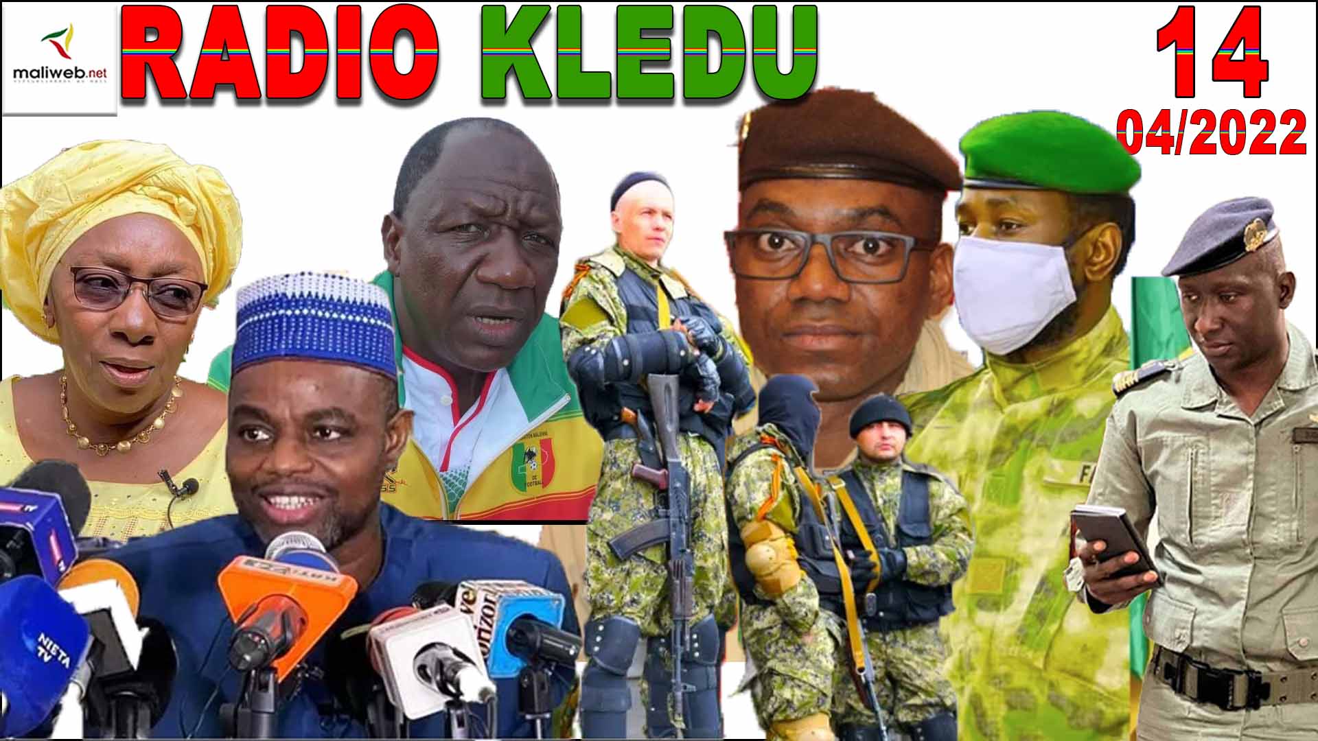 La Revue de Presse de la RADIO KLEDU du 14 AVRIL 2022