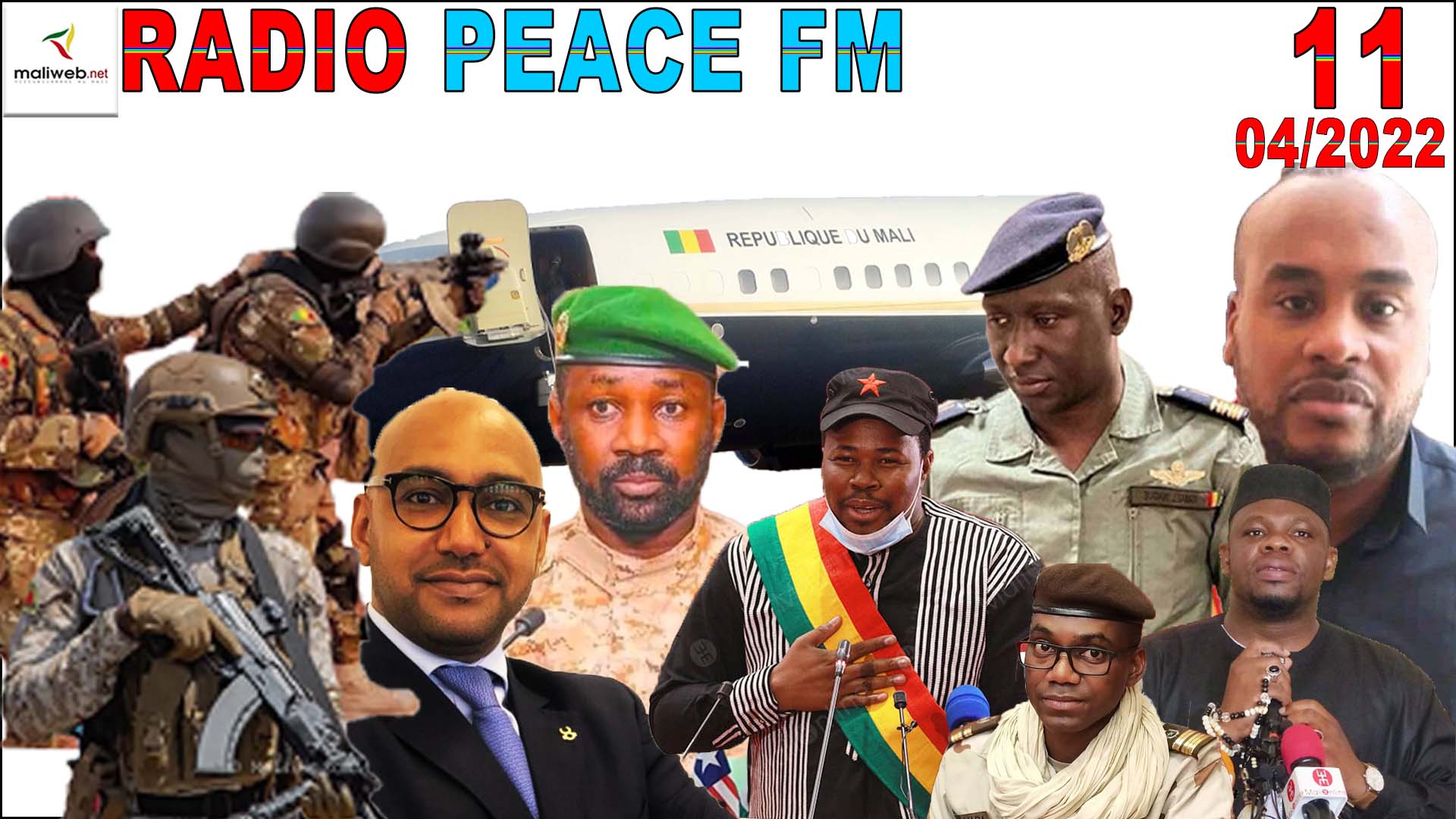La Revue de Presse de la RADIO PEACE FM du 11 AVRIL 2022
