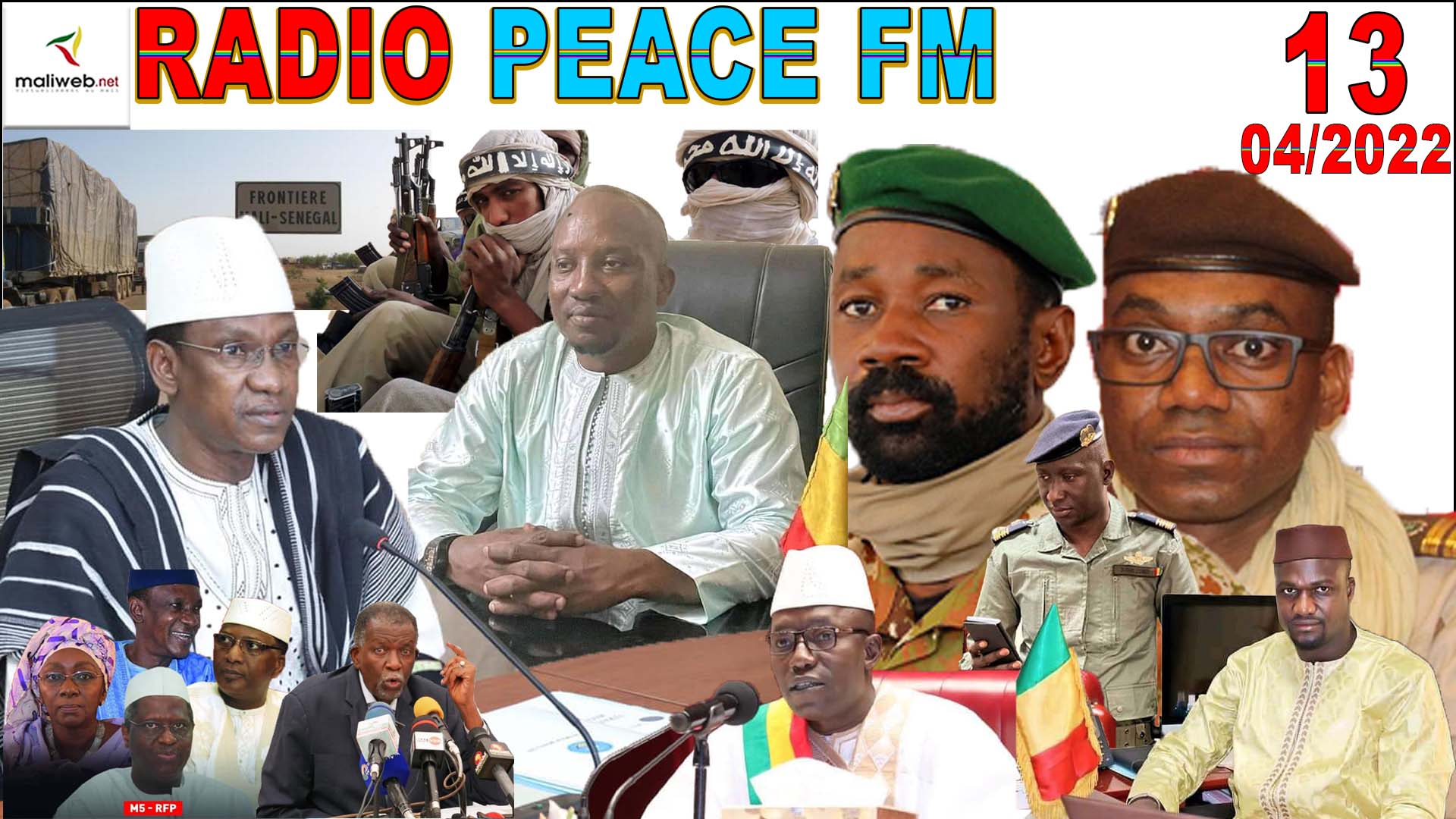 La Revue de Presse de la RADIO PEACE FM du 13 AVRIL 2022