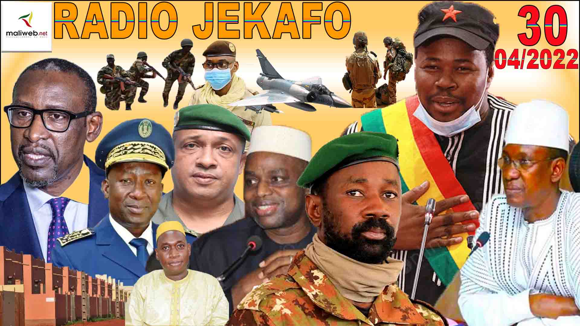 La Revue de Presse de la RADIO PEACE FM du 30 AVRIL 2022
