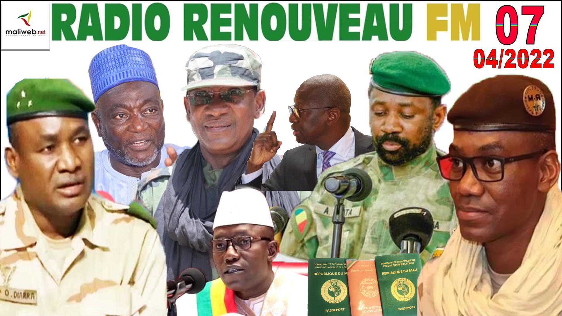 La Revue de Presse de la RADIO RENOUVEAU FM du 07 AVRIL 2022