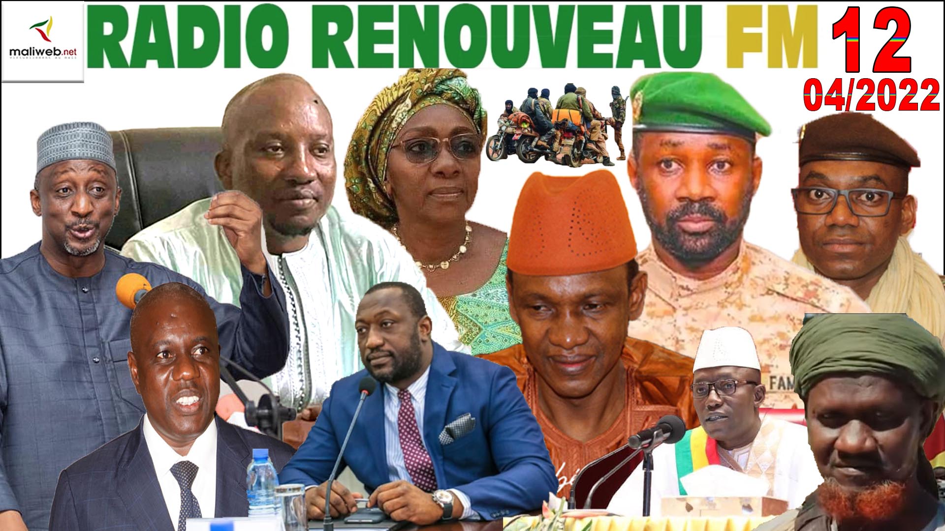 La Revue de Presse de la RADIO RENOUVEAU FM du 12 AVRIL 2022