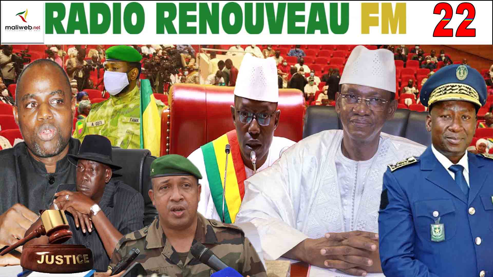 La Revue de Presse de la RADIO RENOUVEAU FM du 22 AVRIL 2022