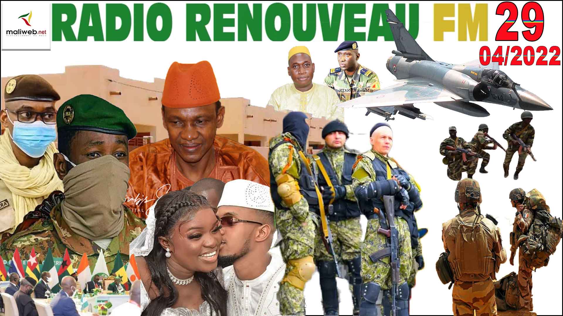 La Revue de Presse de la RADIO RENOUVEAU FM du 29 AVRIL 2022