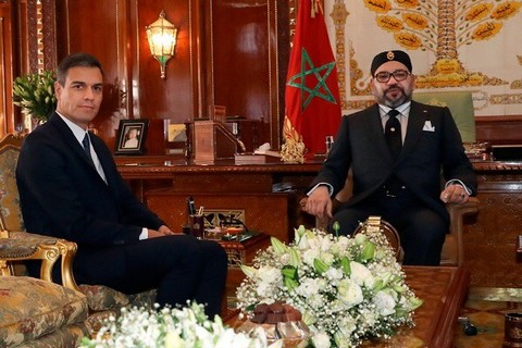 Maroc –Espagne :  Entretien entre Mohammed VI et  Pedro Sánchez
