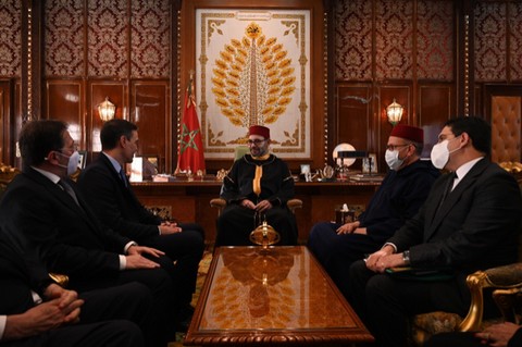 Visite officielle au Royaume du Maroc du Chef du Gouvernement espagnol Pedro SANCHEZ.