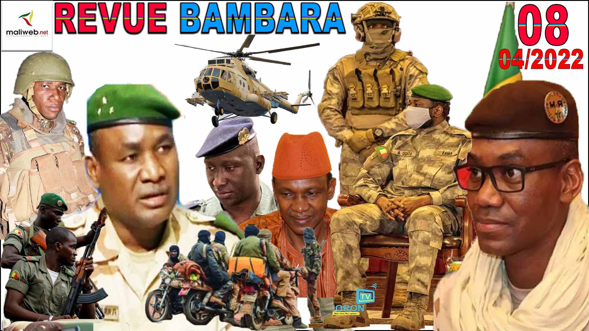 La Revue de Presse en Bambara du 08 Avril 2022