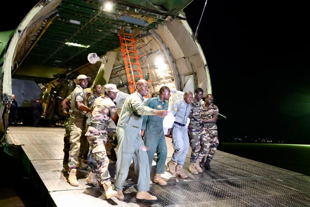 Mali : livraison par la Russie de deux hélicoptères de combat et des radars de surveillance