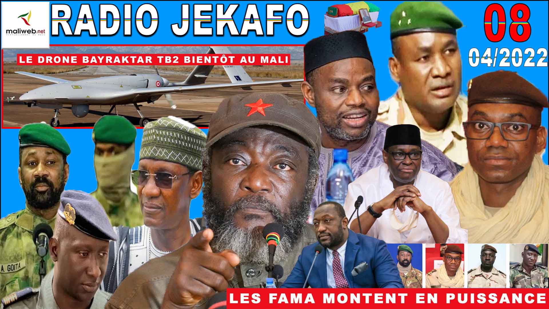 La Revue de Presse de la RADIO JEKAFO du 08 AVRIL 2022