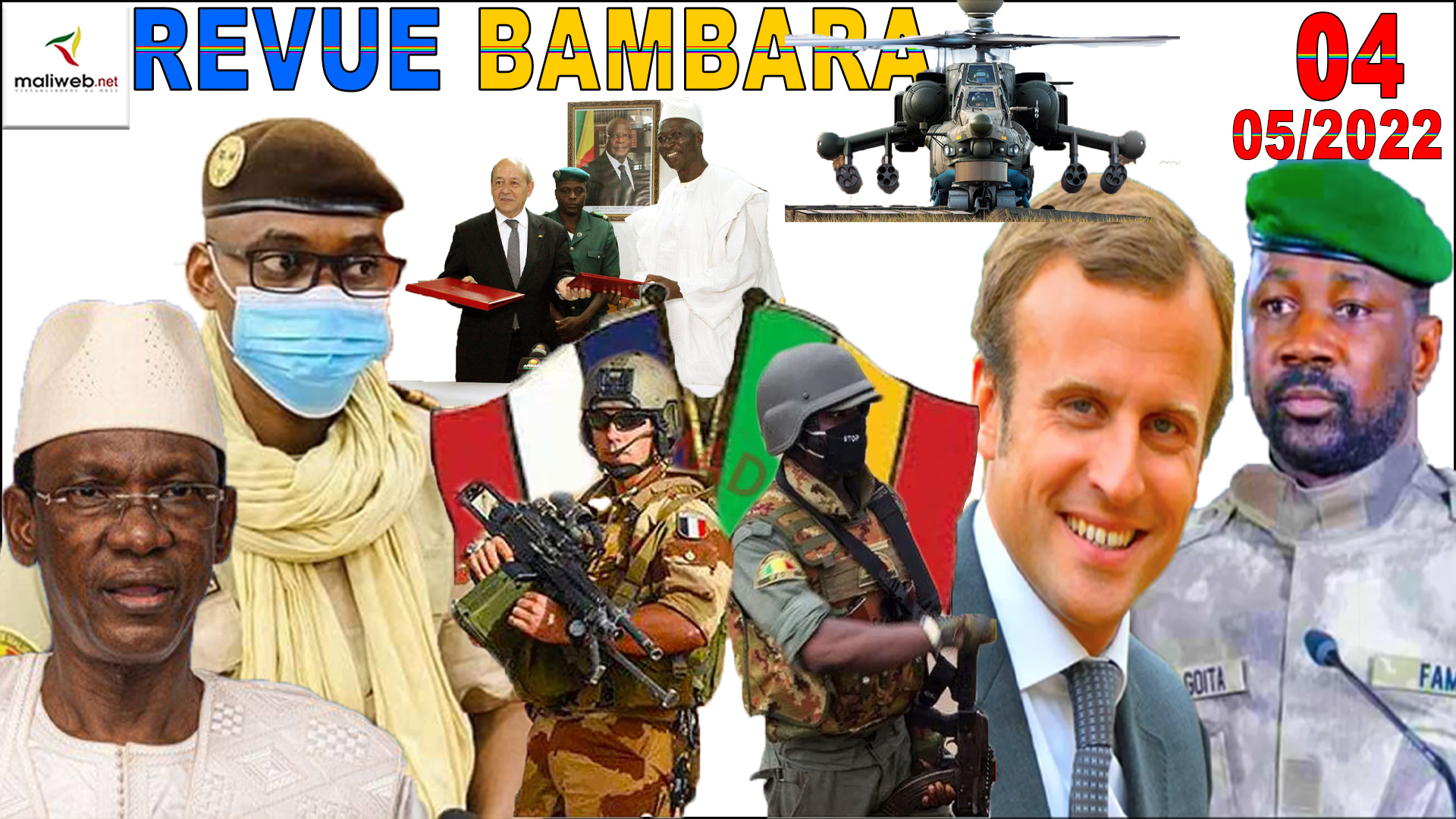 La Revue de Presse en Bambara du 04 Mai 2022