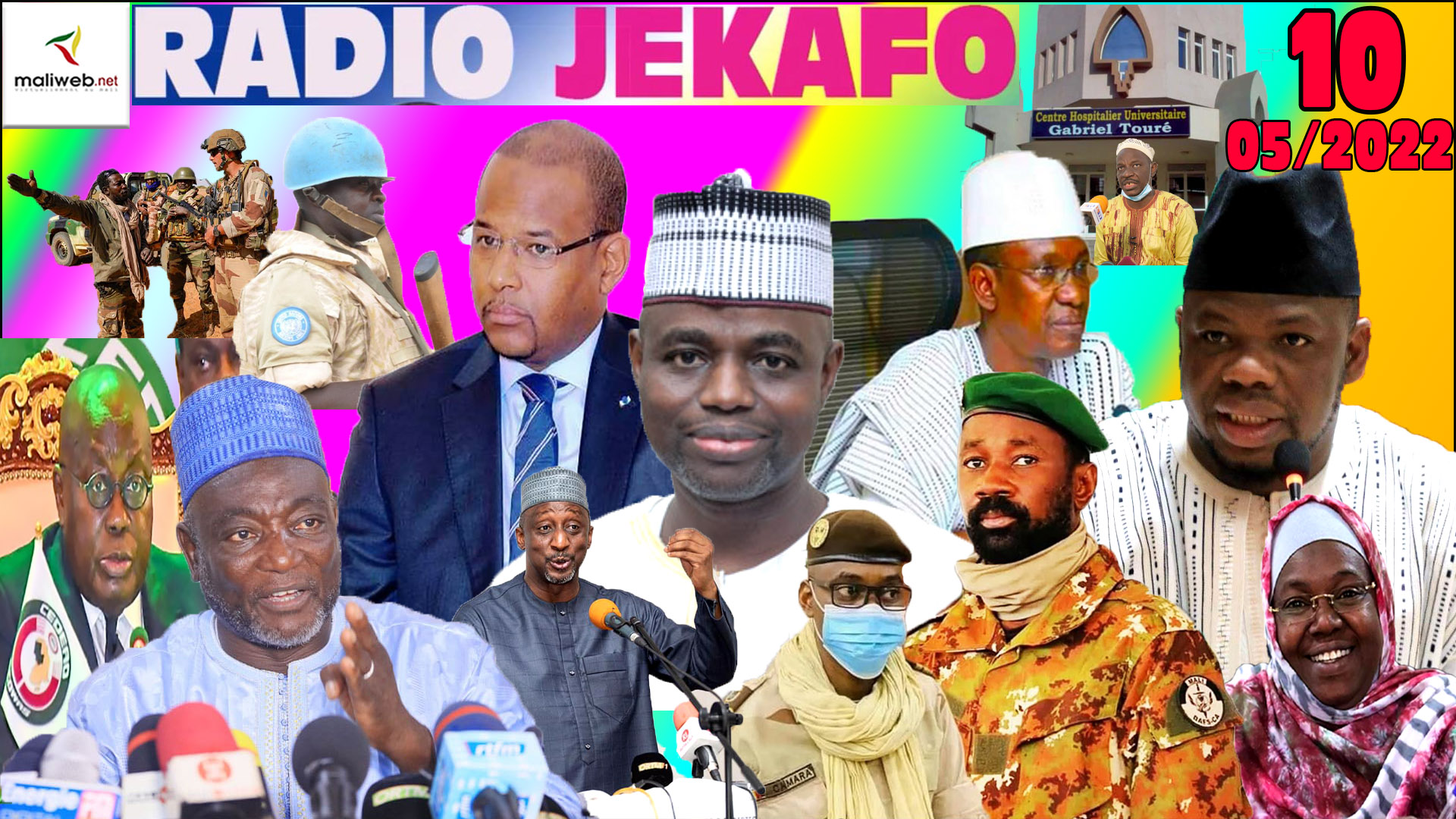 La Revue de Presse de la RADIO JEKAFO du 10 MAI 2022