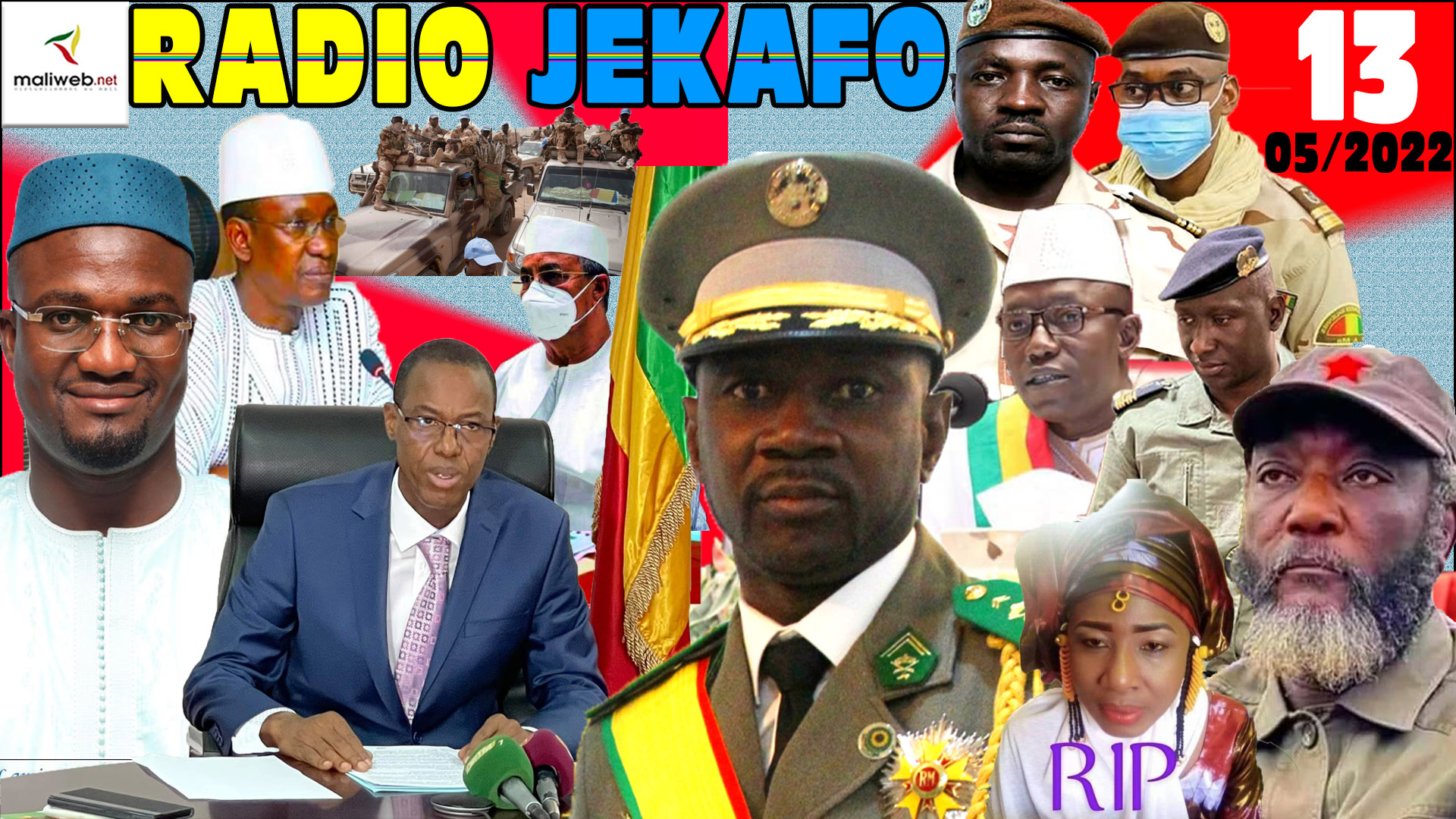 La Revue de Presse de la RADIO JEKAFO du 13 MAI 2022