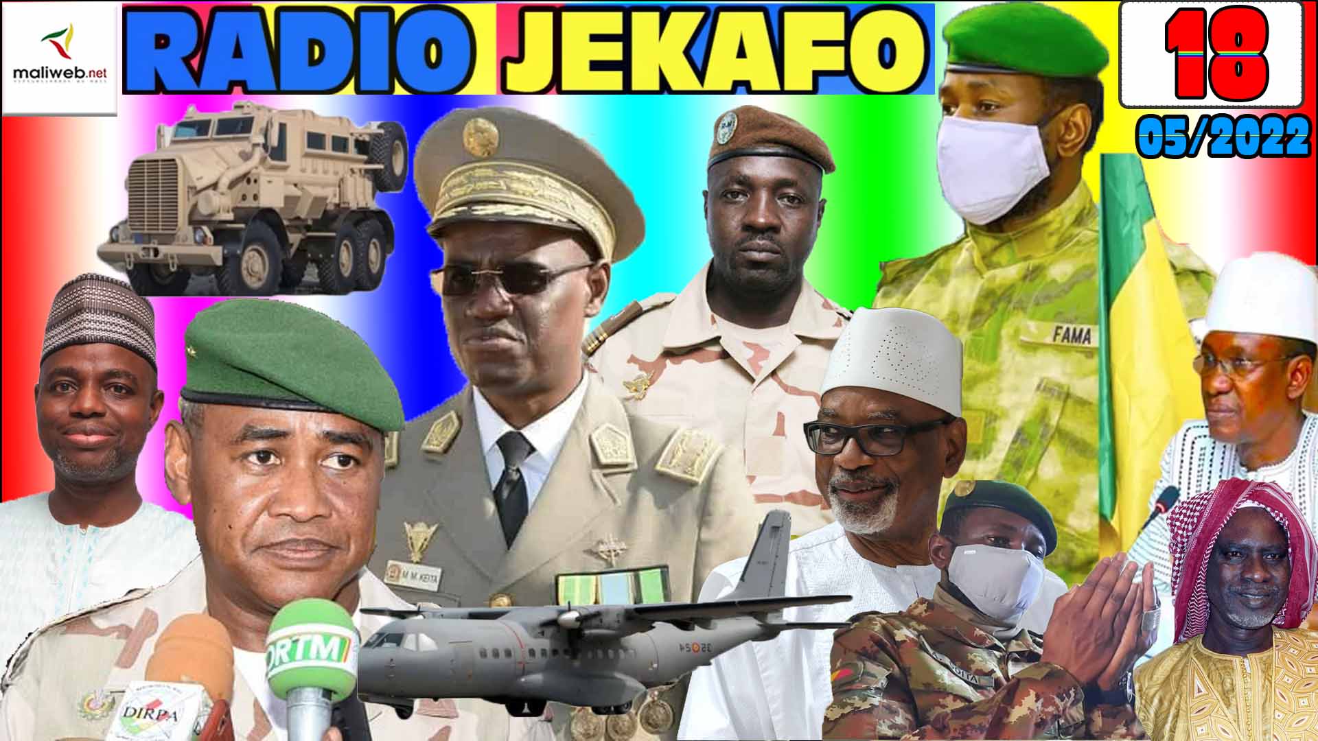 La Revue de Presse de la RADIO JEKAFO du 18 MAI 2022