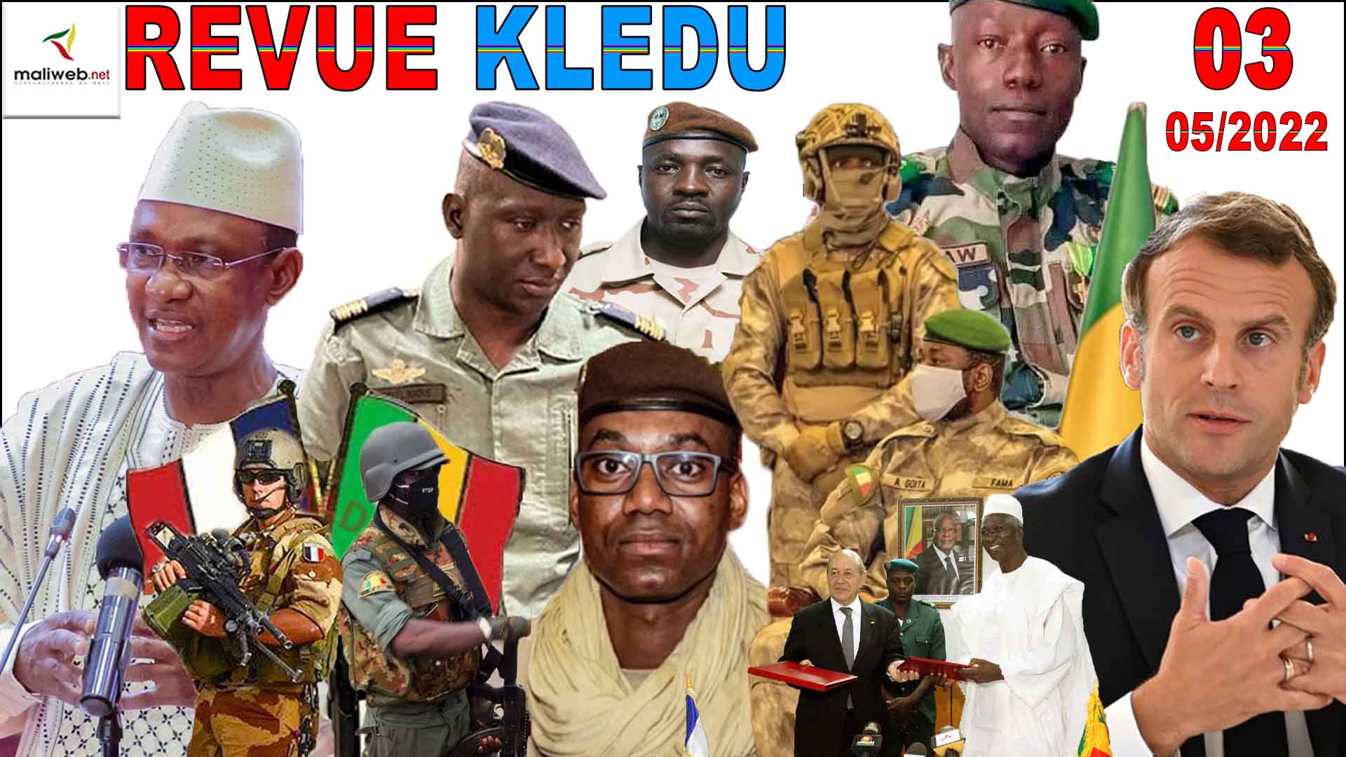 La Revue de Presse de la RADIO KLEDU du 03 MAI 2022