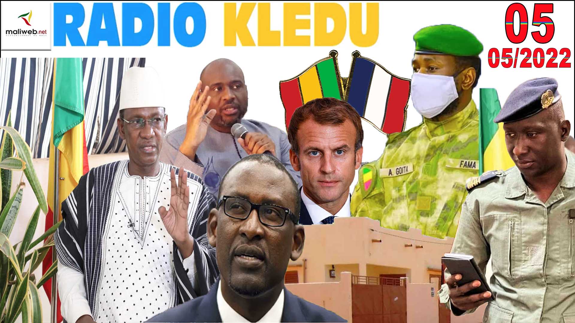 La Revue de Presse de la RADIO KLEDU du 05 MAI 2022