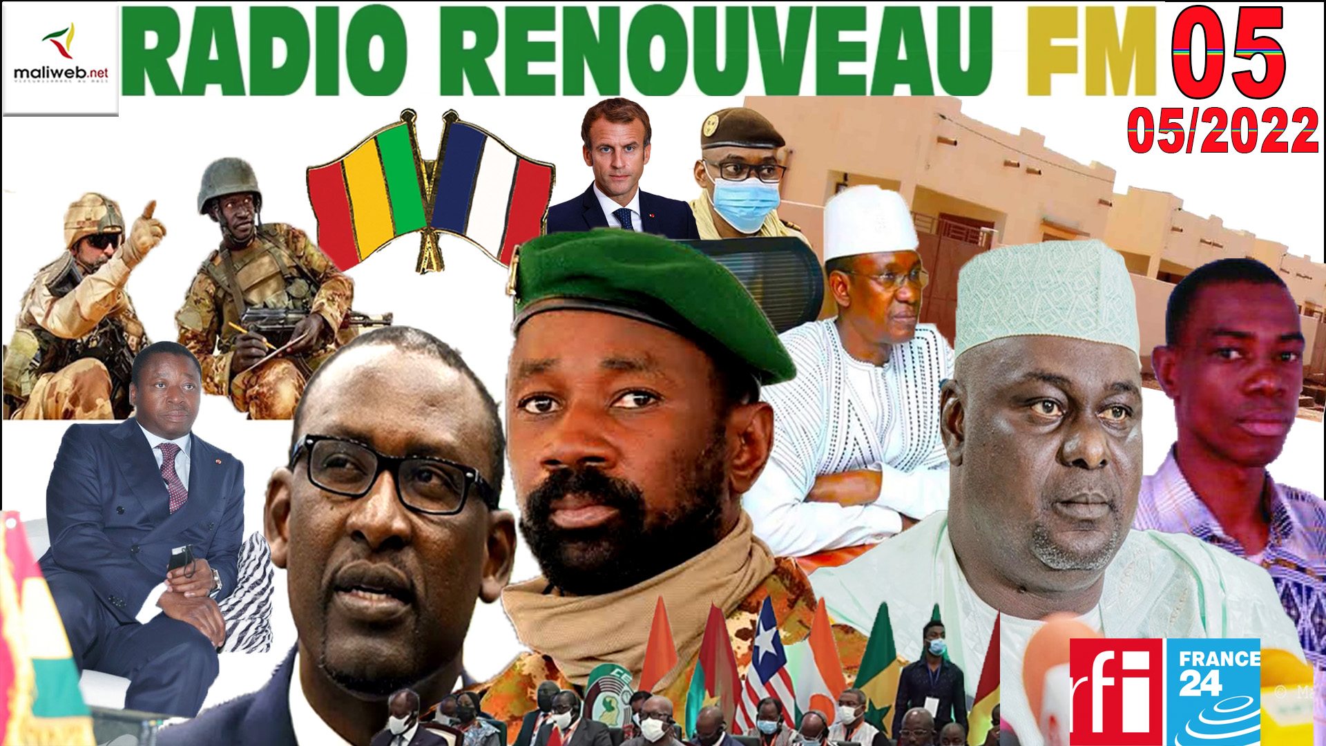 La Revue de Presse de la RADIO RENOUVEAU FM du 05 MAI 2022