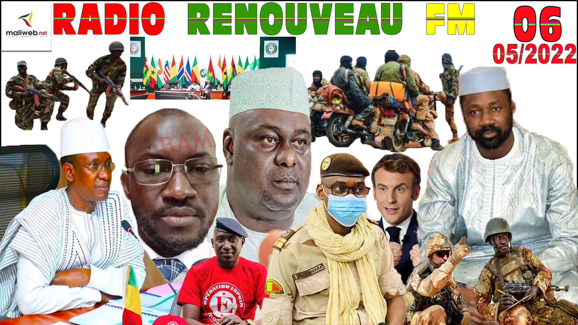 La Revue de Presse de la RADIO RENOUVEAU FM du 06 MAI 2022