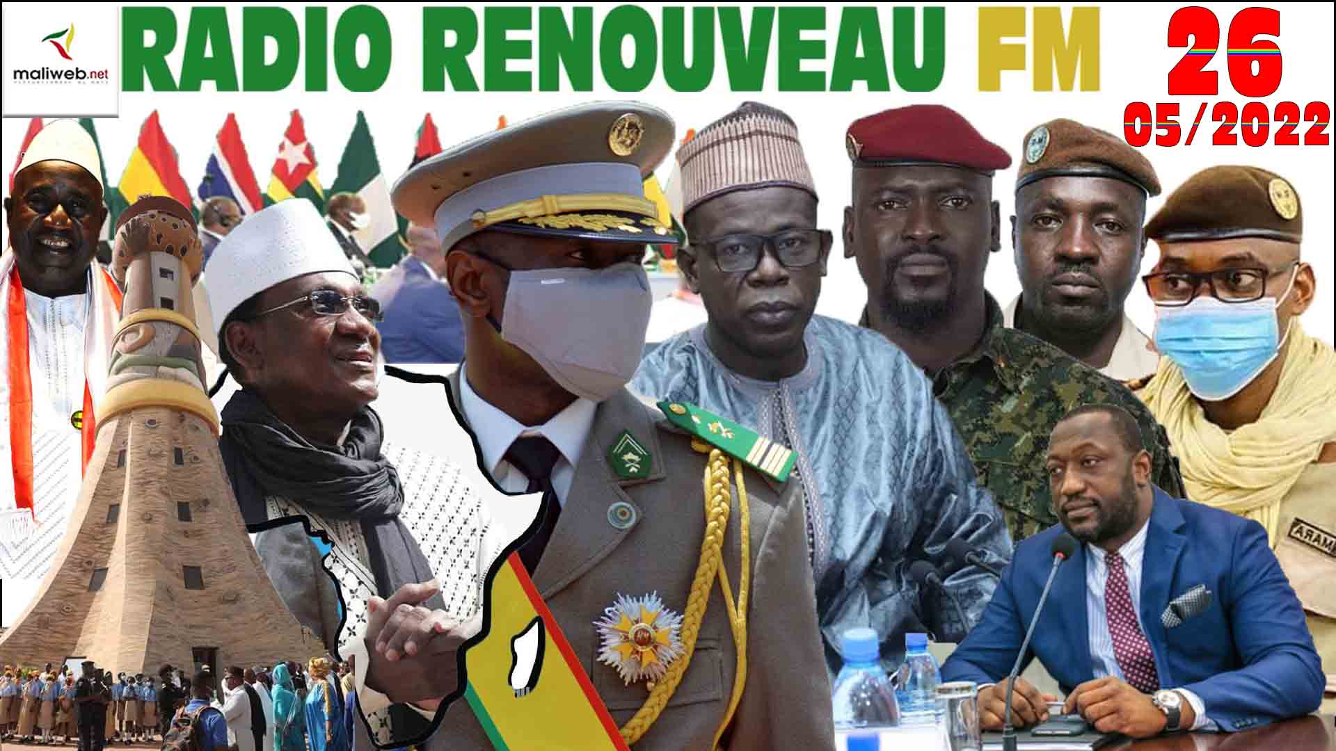 La Revue de Presse de la RADIO RENOUVEAU FM du 26 MAI 2022
