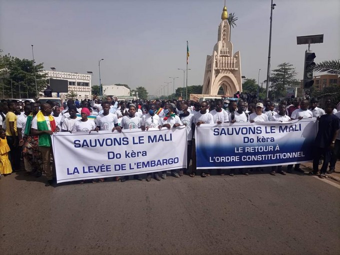 Mali : Une marche hier à Bamako pour réclamer le retour à l’ordre constitutionnel