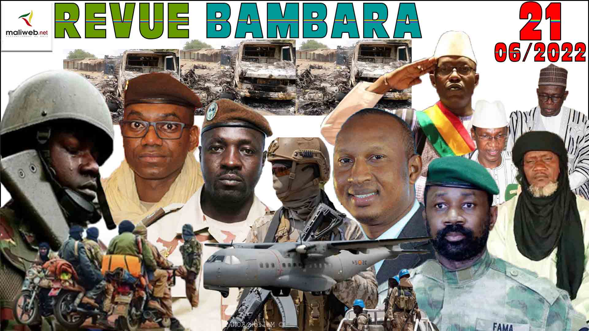 La Revue de Presse en Bambara du 21 Juin 2022