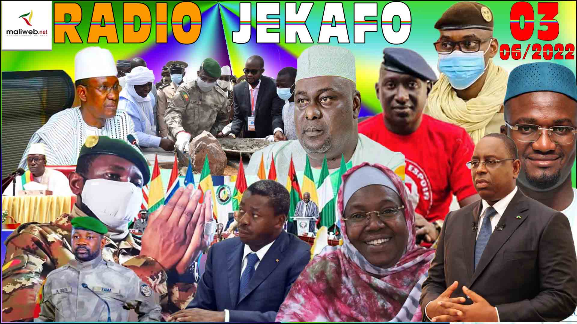 La Revue de Presse de la RADIO JEKAFO du 03 JUIN 2022