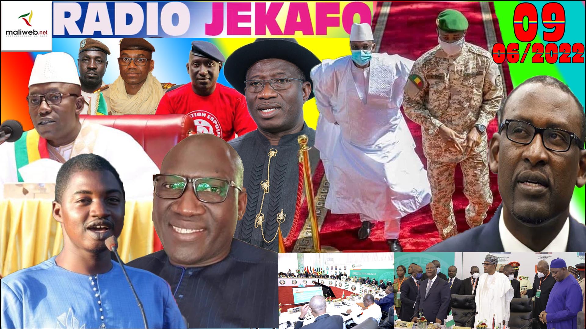 La Revue de Presse de la RADIO JEKAFO du 09 JUIN 2022