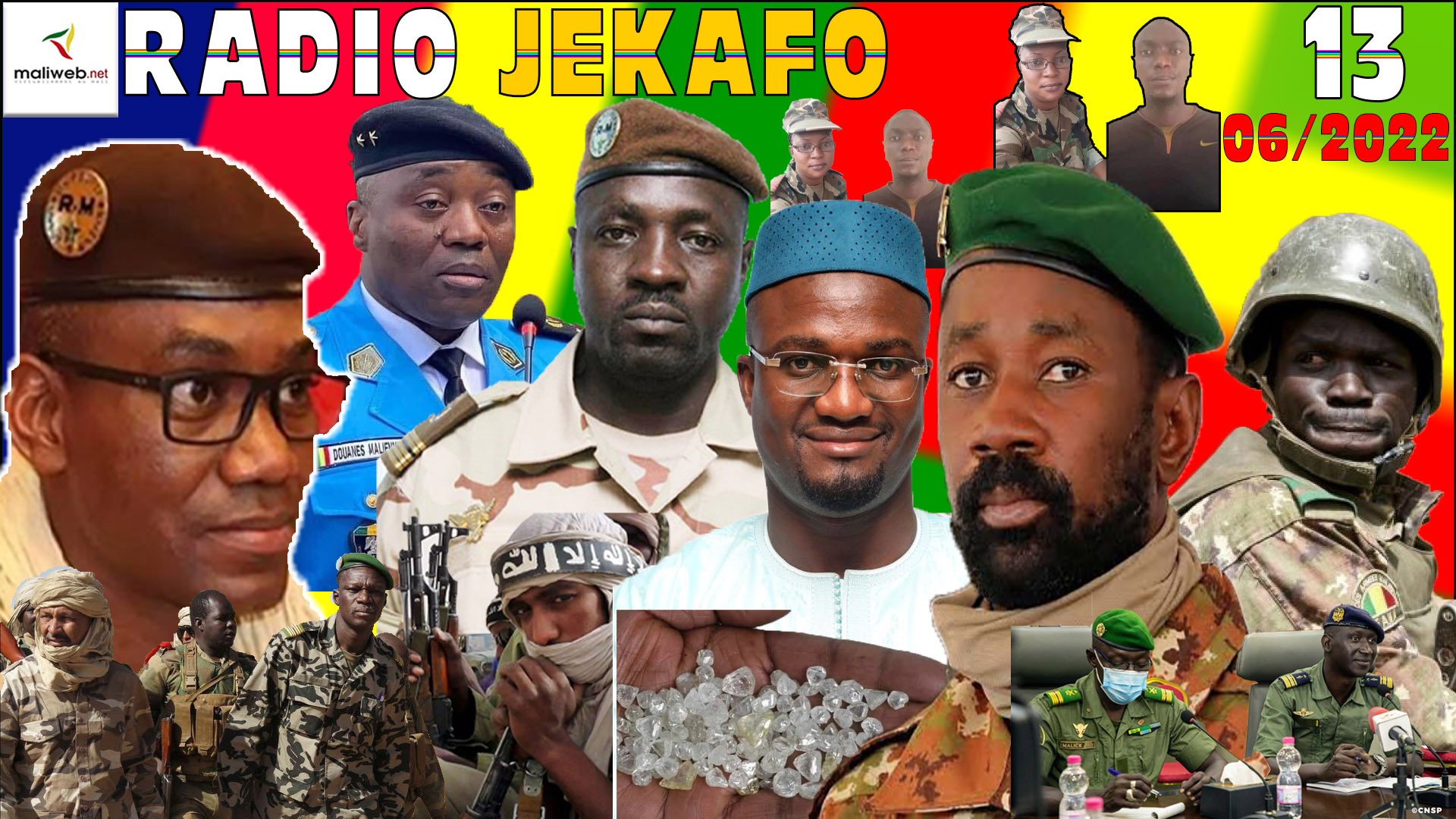 La Revue de Presse de la RADIO JEKAFO du 13 JUIN 2022