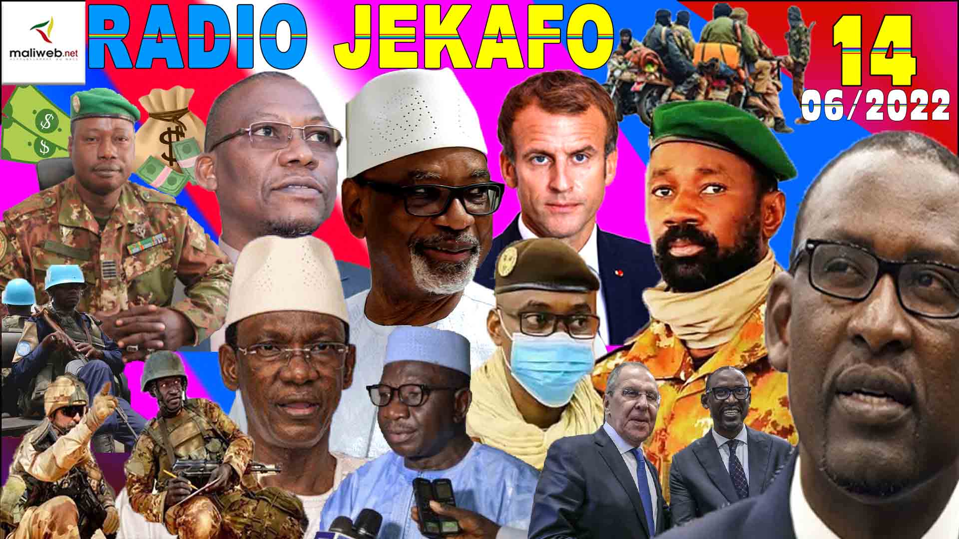 La Revue de Presse de la RADIO JEKAFO du 14 JUIN 2022