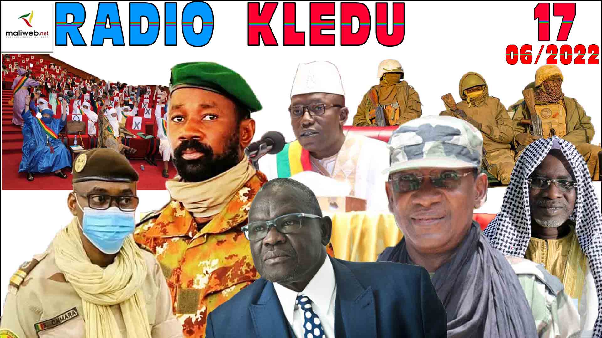 La Revue de Presse de la RADIO KLEDU du 17 JUIN 2022