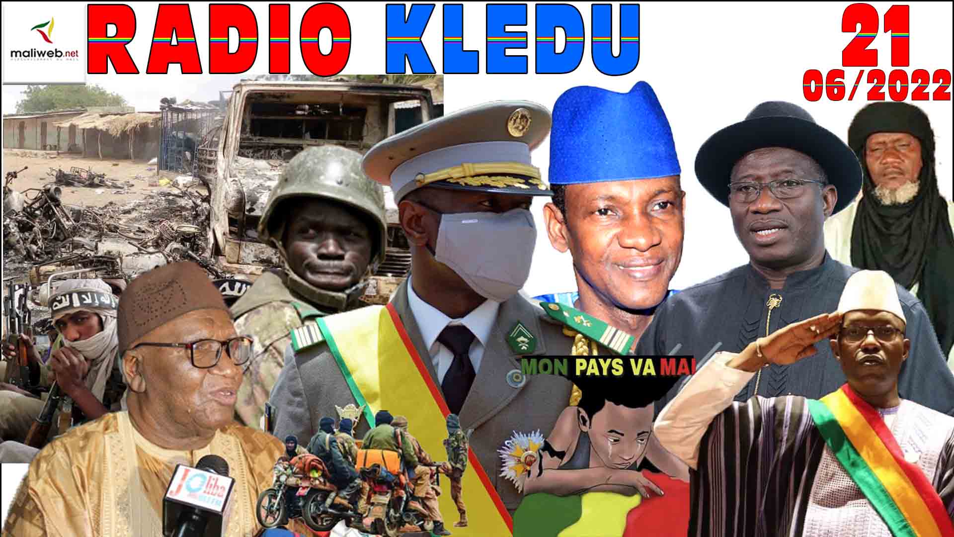 La Revue de Presse de la RADIO KLEDU du 21 JUIN 2022