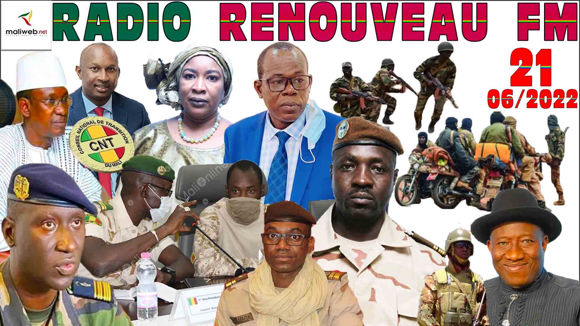 La Revue de Presse de la RADIO RENOUVEAU FM du 21 JUIN 2022
