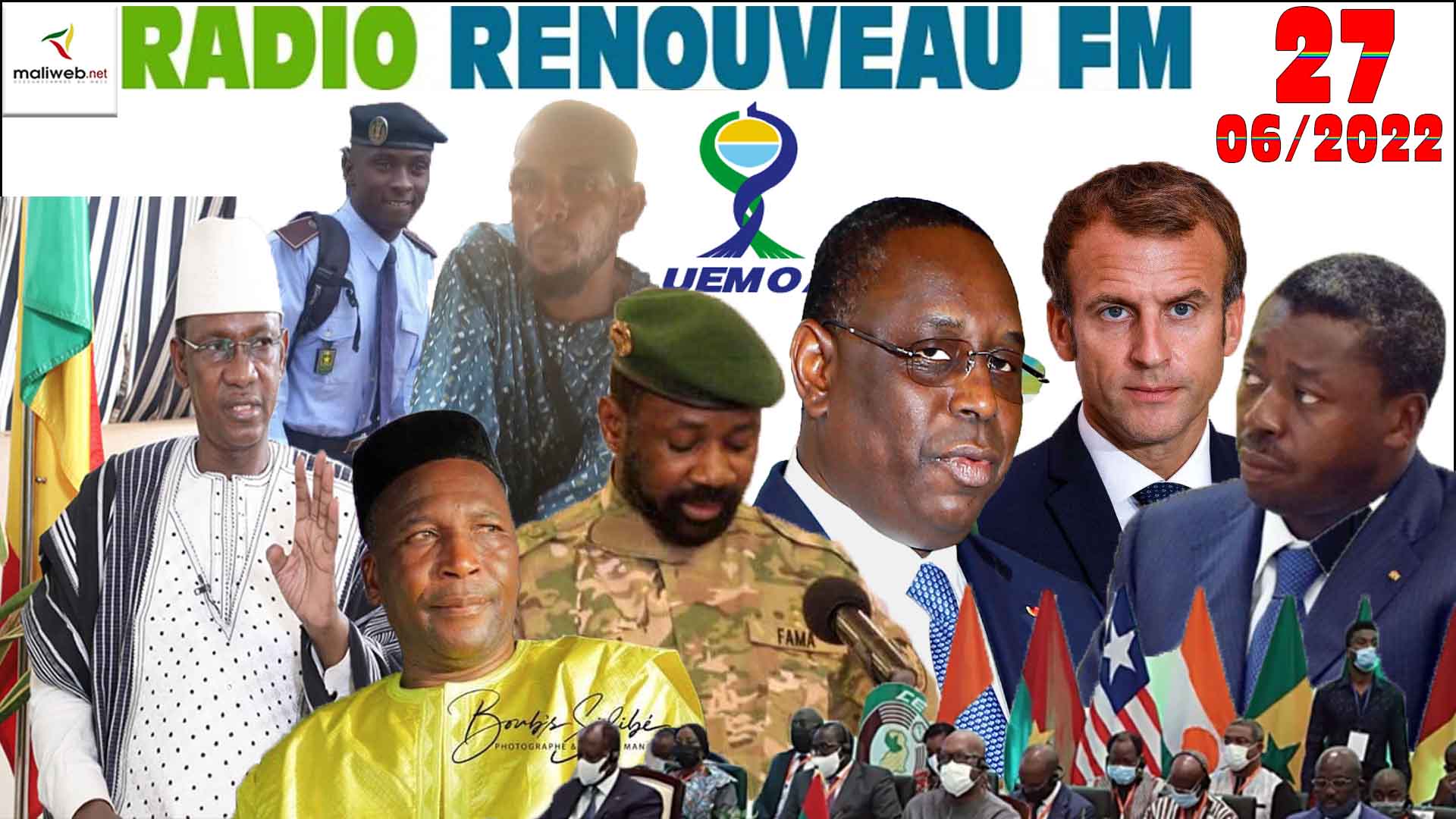 La Revue de Presse de la RADIO RENOUVEAU FM du 27 JUIN 2022