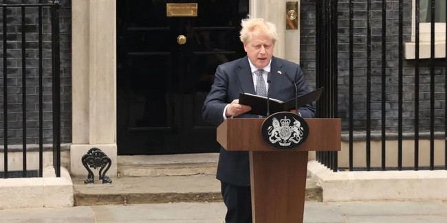Boris Johnson annonce sa démission et veut un Premier ministre rapidement