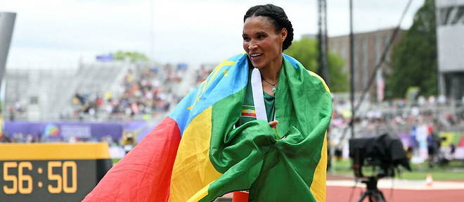 Mondiaux d’athlétisme : l’Éthiopienne Gidey, championne du monde du 10 000 m
