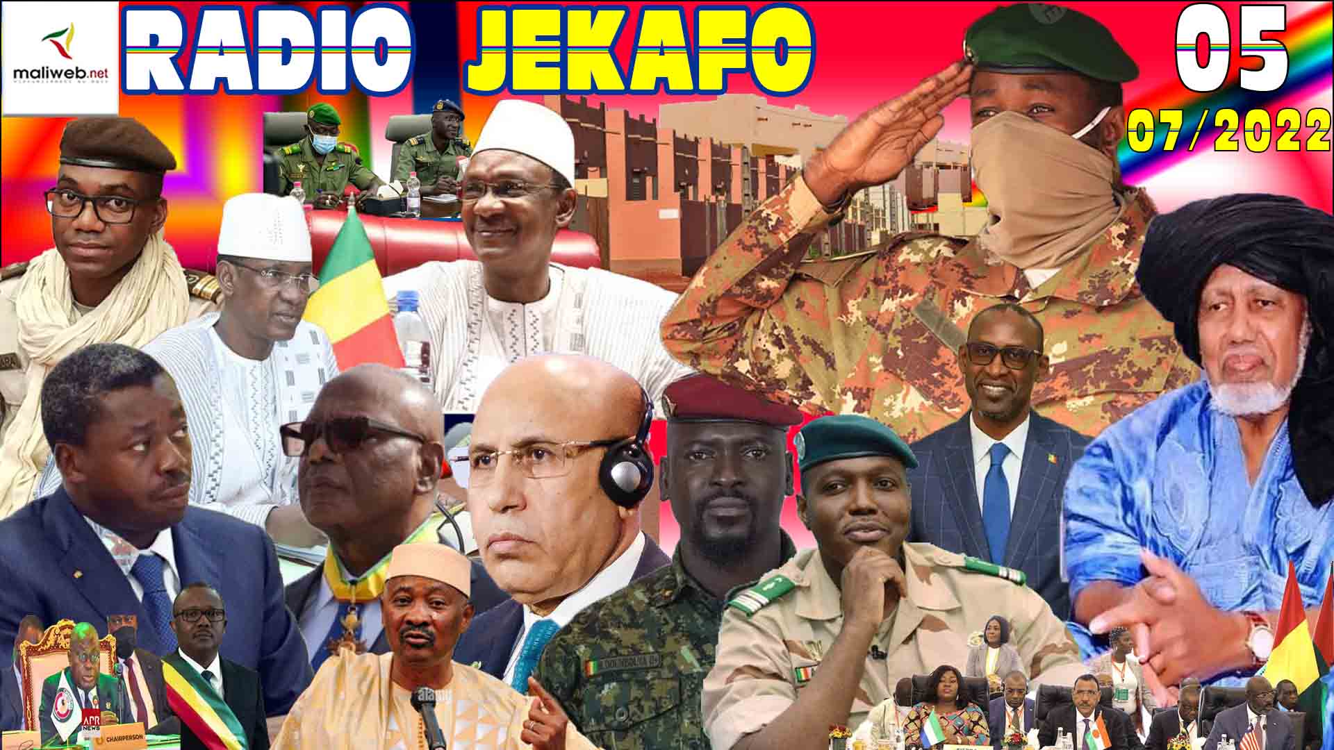 La Revue de Presse de la RADIO JEKAFO du 05 JUILLET 2022