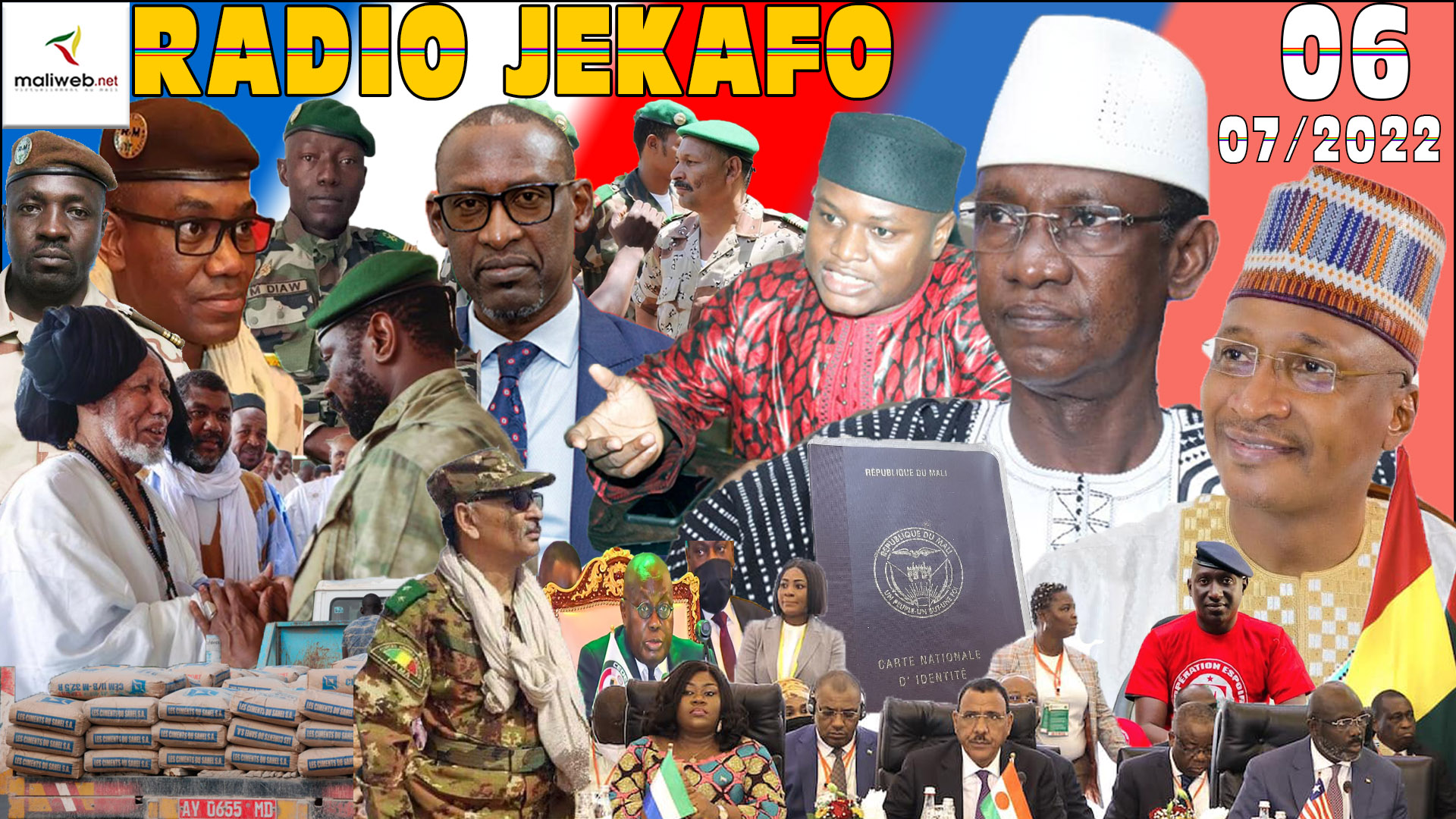 La Revue de Presse de la RADIO JEKAFO du 06 JUILLET 2022