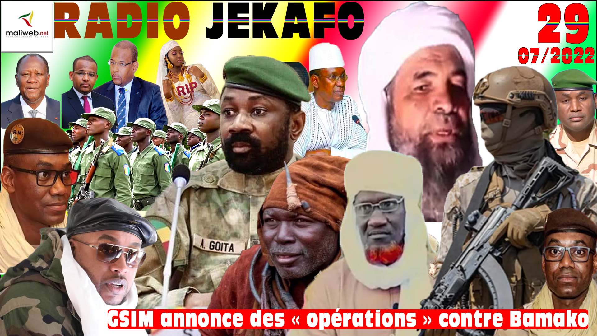 La Revue de Presse de la RADIO JEKAFO du 29 JUILLET 2022